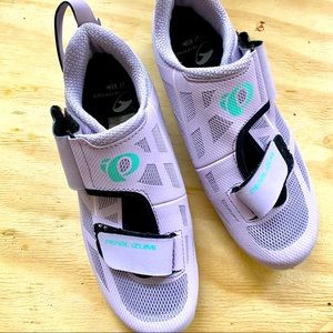 Pearl Izumi Tri Fly Lavender Cycling Shoes size 37